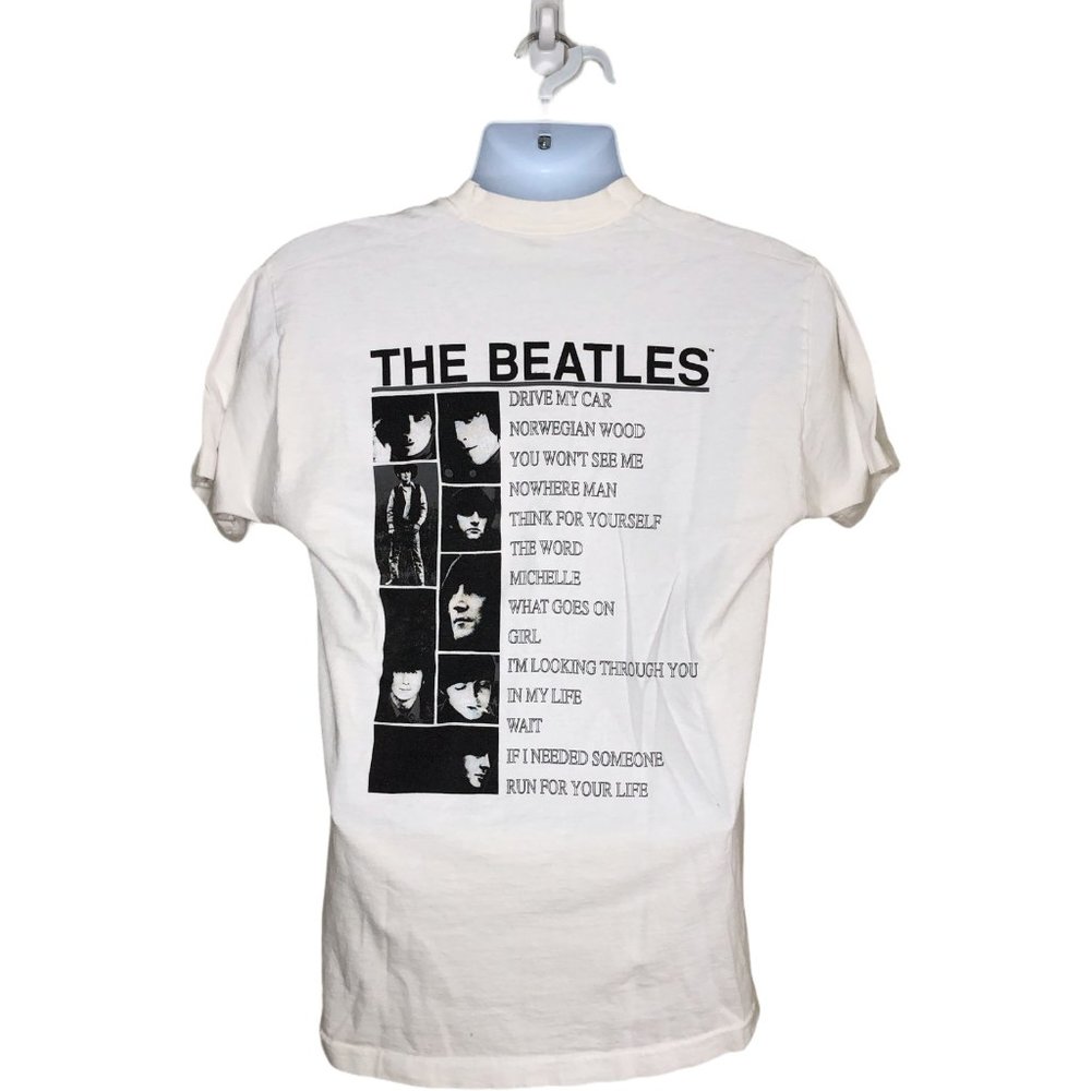 Vintage Beatles Rubber Soul band T Shirt. 1990 - Picture 3 of 5